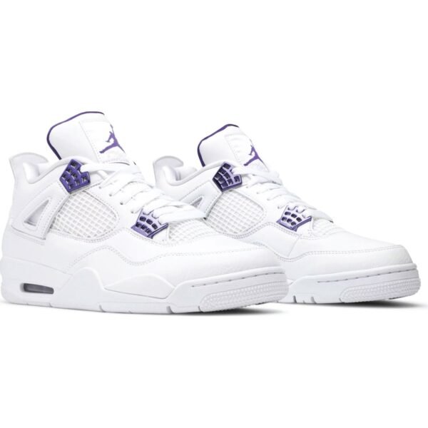 Air Jordan 4 Retro 'Purple Metallic' - Image 2