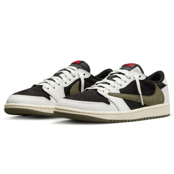 Air Jordan 1 Retro Low OG x Travis Scott Wmns 'Olive' - Image 2