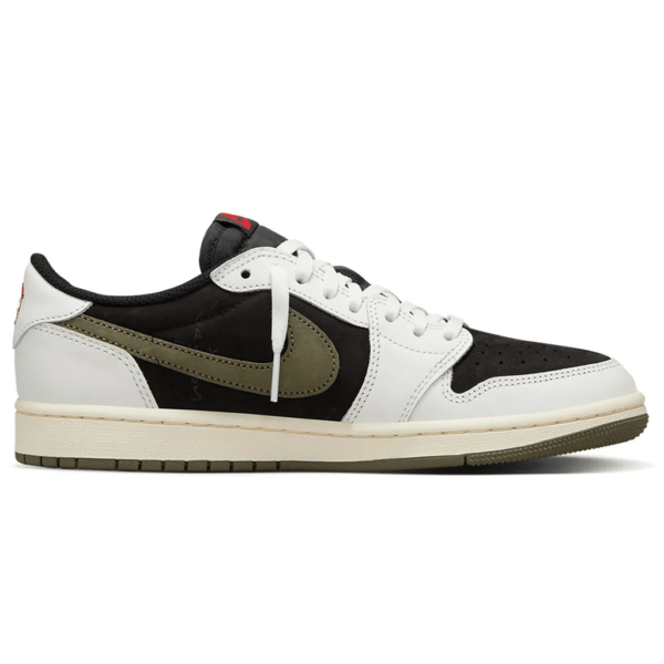 Air Jordan 1 Retro Low OG x Travis Scott Wmns 'Olive' - Image 3