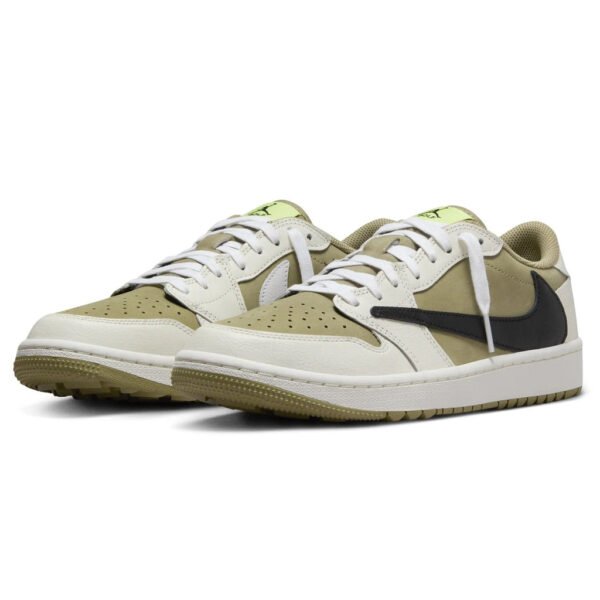 Air Jordan 1 Low Golf x Travis Scott 'Neutral Olive' - Image 2