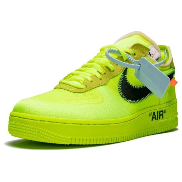 Off-White x Air Force 1 Low 'Volt' - Image 4