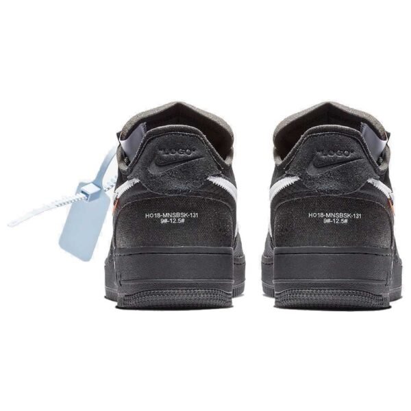 Off-White x Air Force 1 Low 'Black' - Image 3