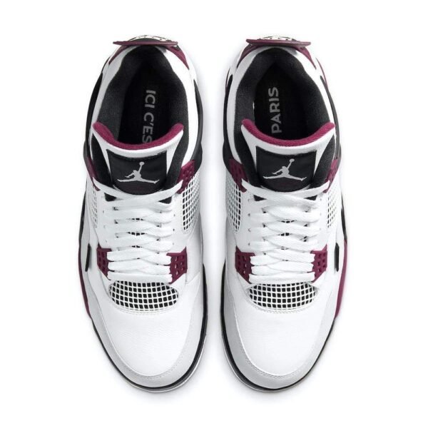 Paris Saint-Germain x Air Jordan 4 Retro ‘Bordeaux’ - Image 3